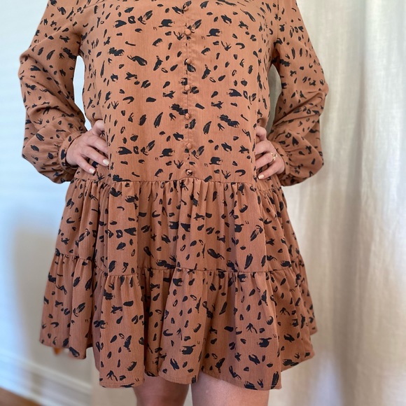 Women’s ruffled tiered dress - Picture 9 of 11